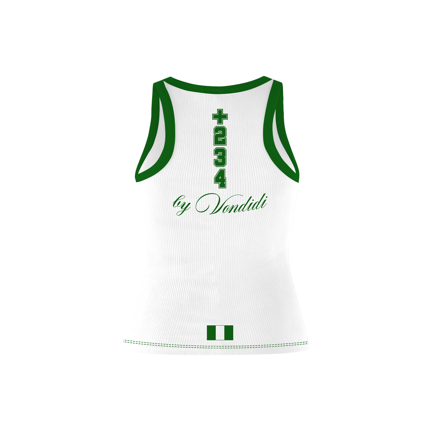 I Heart NG (White & Green)