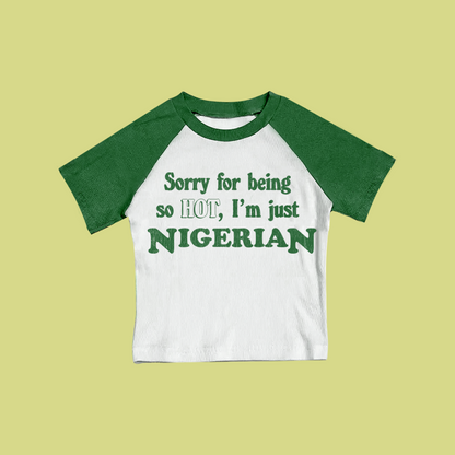 HOT NAIJA GIRL SUMMER BABY TEE (FINAL RELEASE)